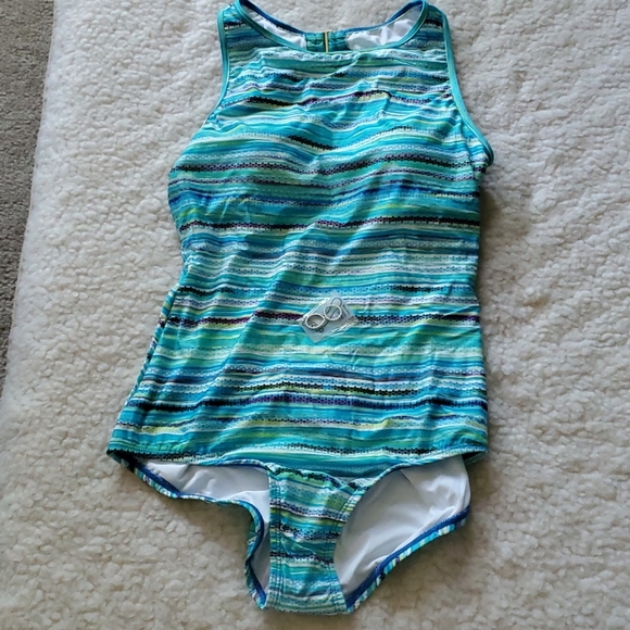 Jantzen Swim Jantzen New High Neck One Piece New Bagged Firm